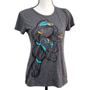 Disney Princess Women's Small Grey Princess‎ Jasmine Tee